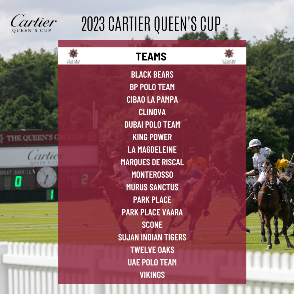 Image for Club News Item - 17 teams enter the 2023 Cartier Queen's Cup